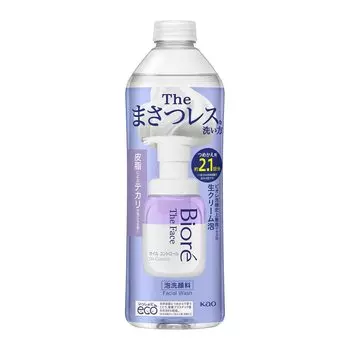 Biore The Face Oil Control Refill 340 мл для лица и (примерно в 2,1 раза) [Пенирование] [Без Масацу] [Блеск кожного сала]
