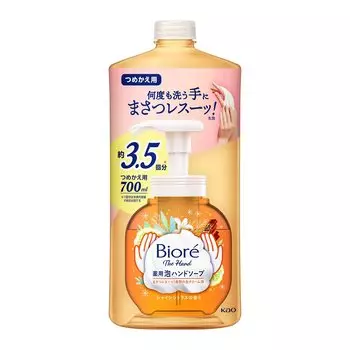 Biore The Hand Foam Hand Soap Shine Citrus Scent Refill 700ML чистый