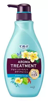Biore U Aroma Treatment Body Wash Aqua Resort Ароматизатор 480 мл