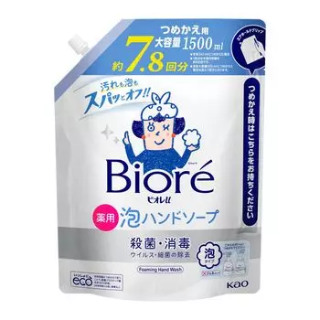 Biore U Foam Hand Soap Refill 1.5L [квази-лекарство]