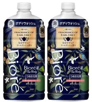 Biore U The Body Foam Type Moisture Smooth Earl Grey Scent x [Сезонный лимит] (Пополнение (780мл) 2)