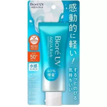 Солнцезащитный крем Biore UV Aquarich Watery Essence, 70 г, 4 шт.