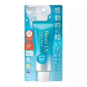 Biore UV Aquarite WT etsense SPF50+ синий