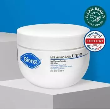 BIORGA Молочный аминокислотный крем 270 г