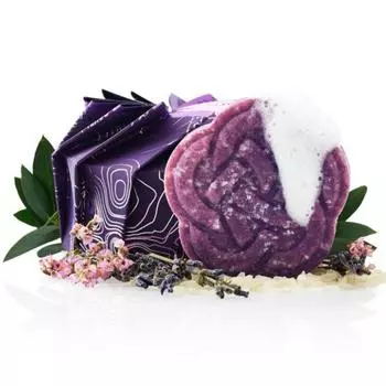 Biori Purple Shampoo Bar - Handcrafted with Longsheng Rice Water and Natural Ingredients - All Natural Shampoo Bar
