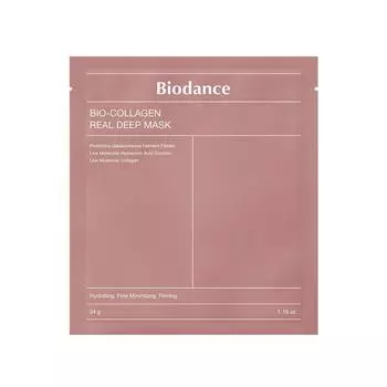 биотанцевальная маскаBiodance Bio Collagen Real Deep Mask 4 шт, 4 шт, 4 шт