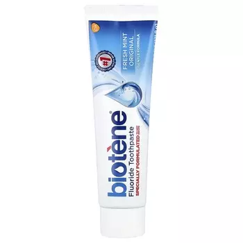 Biotene Dental Products, зубная паста с фтором, свежая мята Original, 121,9 г (4,3 унции)