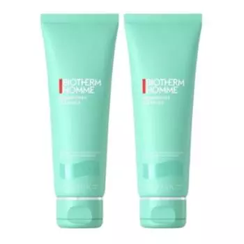 BIOTHERM Biotherm Homme Aqua Power Cleanser Cleansing Foam 125ml+125ml, 2 pieces, 125ml