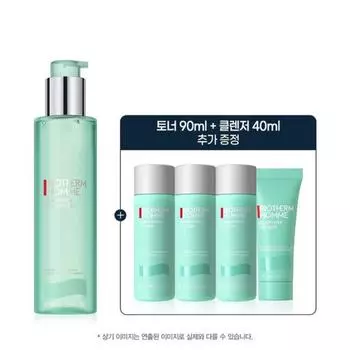 Biotherm Homme Aqua Power All-in-One 200 мл набор + тоник 90 мл очищающее средство 40 мл