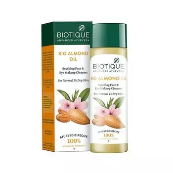 Biotique Almonmd Oil Deep Cleanse Очищающее масло для снятия макияжа с лица и глаз для нормальной и др.