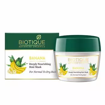 Biotique Banana Глубоко питательная маска для нормальных и сухих волос, 175 г E579