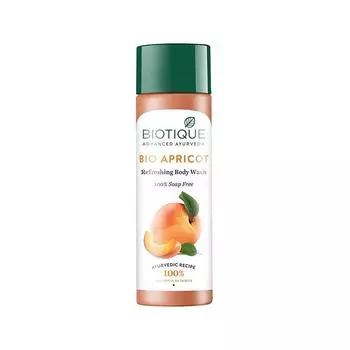 Biotique Bio Apricot Освежающий гель для тела, 100% без мыла, 190 мл (Пакет из 1)