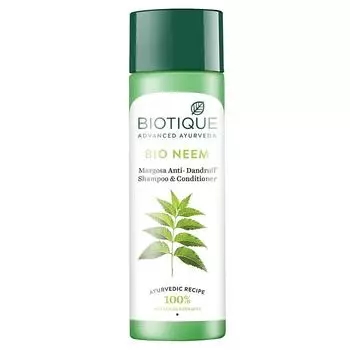 Biotique Bio Neem Margosa Шампунь и кондиционер против перхоти, 120 мл