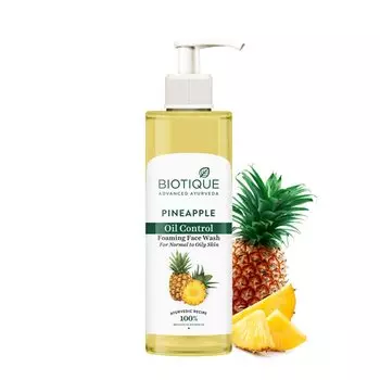 Biotique Bio Пенка для умывания с маслом ананаса, 200 мл (Пакет из 1)