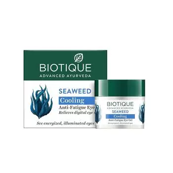 Biotique Bio Sea Weed Восстанавливающий гель для глаз против усталости - 15 г (Пакет из 1)
