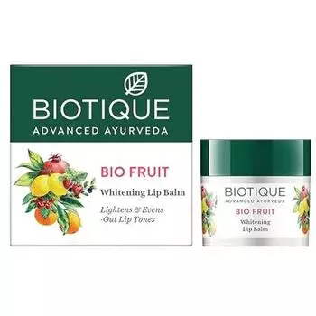 Biotique Fruit Отбеливающий/Осветляющий бальзам для губ