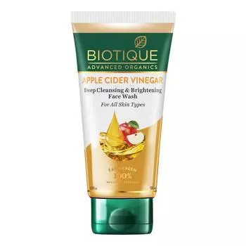 Biotique Глубоко очищающее средство для лица с яблочным уксусом, 150 мл (Пакет из 1)