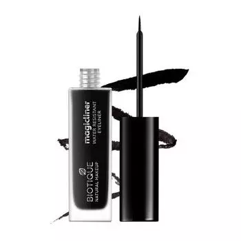 Biotique Natural Makeup Liquid Magicliner, Midnight Black, 9 мл