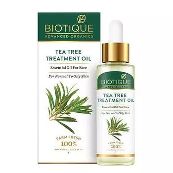 Biotique Tea Tree Treament Oil Эфирное масло для лица 30мл