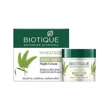 Biotique Wheatgerm Ночной антивозрастной крем 50г