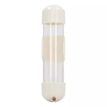 Bird Cage Water Feeder Leakage Proof Automatic Parrot Water Dispenser for Small Medium Large L белый