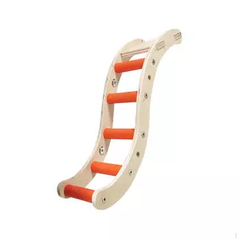 Мостик для лазанья попугаев - прочная и захватывающая насест для вашего пернатого друга оранжевый