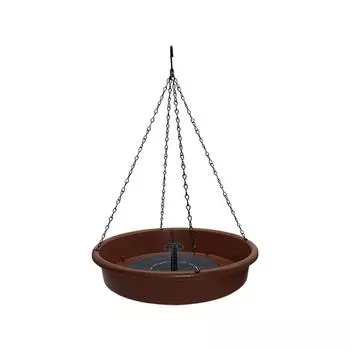 Bird Feeder Bath Fountain Tray Hanging Water Drinker Large Capacity Feeding Trays Pet for Home Patio Decking Backyard tub