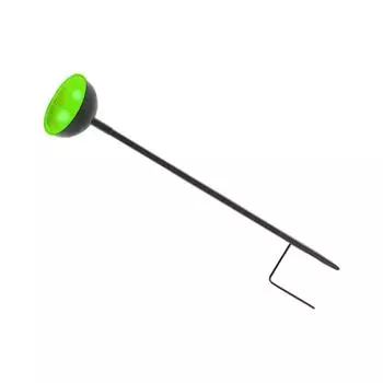 Bird Feeder With Adjustable Metal Stakes Suitable For Outdoor Garden Wildlife Watering Station Rain Collector Decoration зелёный