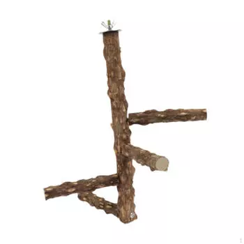 Подставка для птичьего окуня Платформа для птичьей клетки Легкая деревянная игра для попугаев для корелл Conures