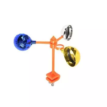 Bird Repeller Waterproof Bird Repelling Device 360Degree Rotating Reflector Farm Orchard Bird Scaring Device