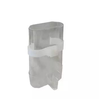 Кормушка для воды для птиц Автоматическая поилка для птиц Кормушка-диспенсер для попугаев Корелла Неразлучники Аксессуары для клеток прозрачный