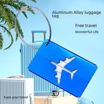 Бирка для багажа из алюминиевого сплава для самолета