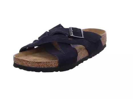 Birkenstock 1020935 LUGANO SFB Lugano Мягкая стелька Замшевая кожа Обычные сандалии, Полуночный, Ширина, 43-28.0см