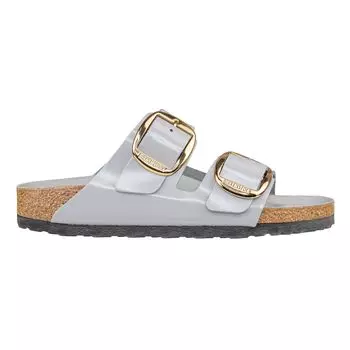 Birkenstock Arizona Big Buckle Narrow Stone Coin Size 36 High-Shine (1029391) - (23.0cm)
