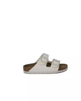 Birkenstock Arizona Eggshell 1027339 Comfortable sandals 38 (Narrow Fit) German-made (Eggshell (24.5cm))
