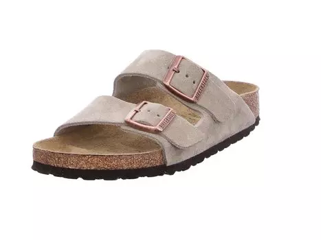 Birkenstock Arizona Leather 051463 Taupe cm (Narrow Width) Women s 23.0