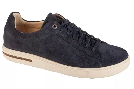 Birkenstock Bend Regular 1028606 Leather Comfort Midnight 41 Low, Fit, (Suede Leather/Midnight), Men s Sneakers, (26.5cm)