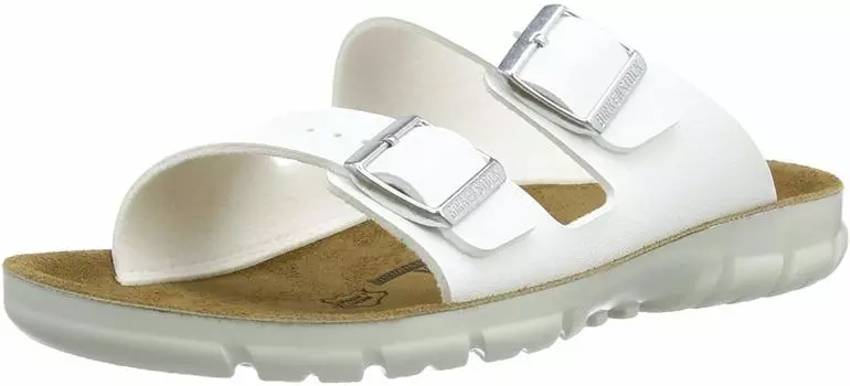 Birkenstock Bilbao Size cm (Narrow Width) Sandals, Women s, White, 23.0
