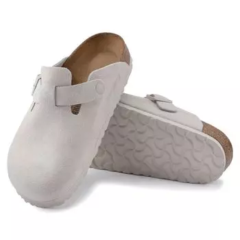 Birkenstock Boston Clog 1024731 Sandals, Suede, Unisex, Regular,