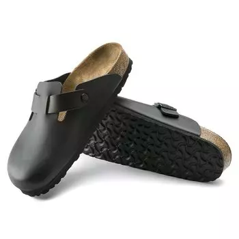 Birkenstock Boston Clog Boston BS EU Size 43 Sandals, Unisex, 60191, Regular, Black, (28.0cm)