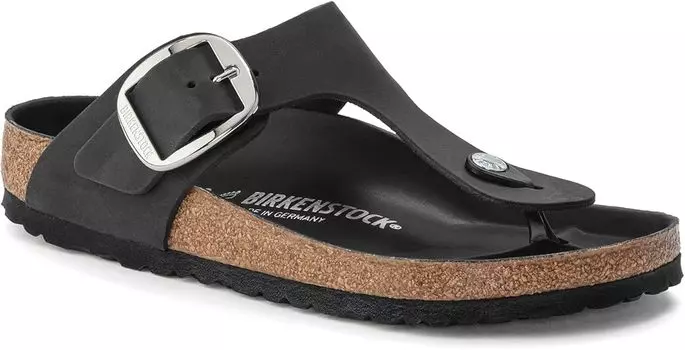 Birkenstock Gizeh Big Buckle Size 10 Women s Sandals, Black,