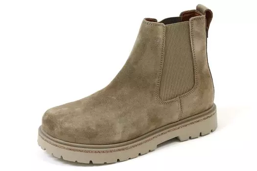 Birkenstock Highwood Slip On Mid 1025737 Chelsea Ankle Boots Size 36 (Women s) (Suede/Taupe) (Taupe, (23cm))