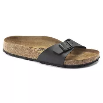 Birkenstock Madrid Черный 36 / Черный / Узкий (узкая посадка)