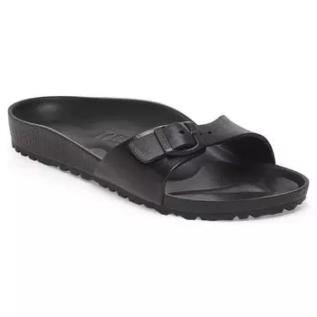 Birkenstock Madrid Regular Легкие Размер EU41 Сандалии, Удобные, ЭВА, Унисекс, Черные, 128161, (26.5см)