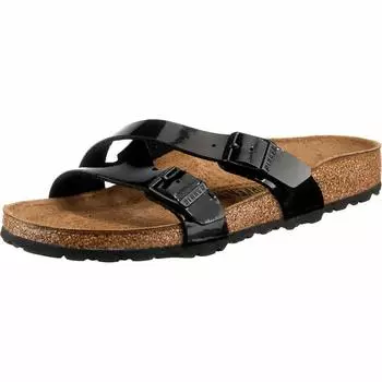 Birkenstock Yao Slim Width Size 38 Sandals, Women s, Black, (1016355)