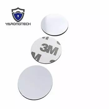 Бирки для монет MIFARE Classic 1K из ПВХ с клейкой основой 3M толщиной 1 мм и диаметром 25 мм (10)…