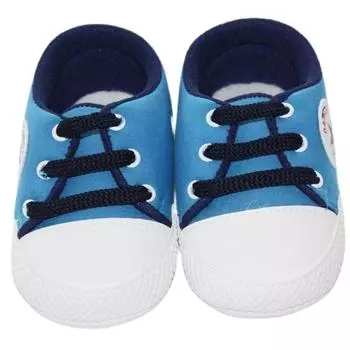 Бирюзово-темно-синие детские туфли на шнуровке для маленьких мальчиков