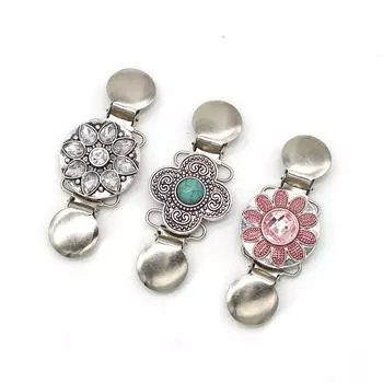 Бирюзовый свитер клип модная брошь шарф пряжка дамы анти-отказ корсаж розовый