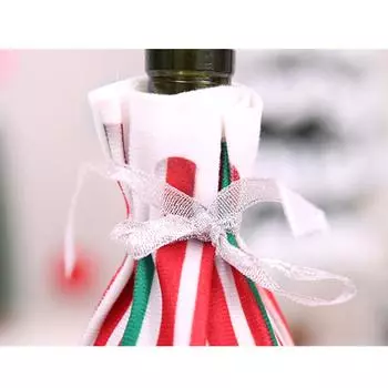 Биржа за бутылку вина в стиле natalizio con motivo Stampato Babbo Snowman