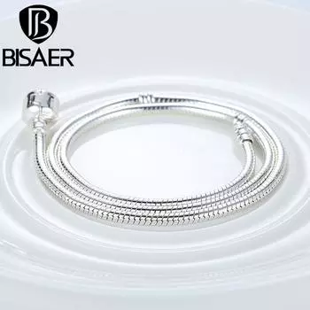 BISAER Модное ожерелье-цепочка в виде змеи для женщин Necklace